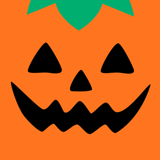 Halloween face magnets - Set of 4